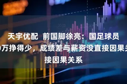 天宇优配  前国脚徐亮：国足球员500万挣得少，成绩差与薪资没直接因果关系