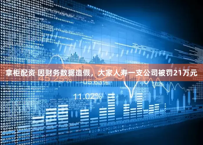 拿柜配资 因财务数据造假，大家人寿一支公司被罚21万元