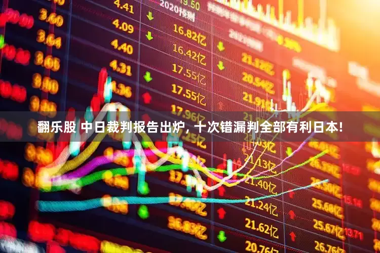 翻乐股 中日裁判报告出炉, 十次错漏判全部有利日本!